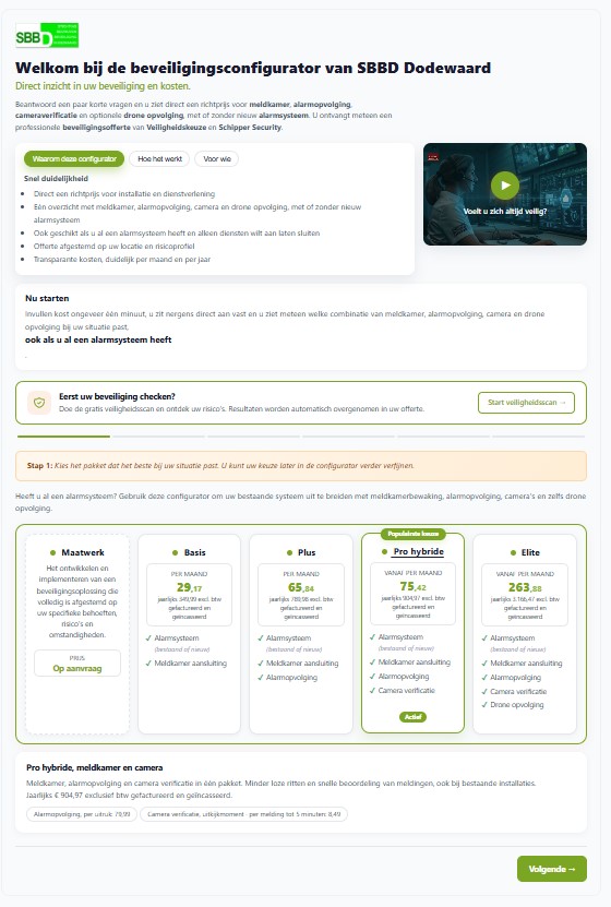 White-label configurator